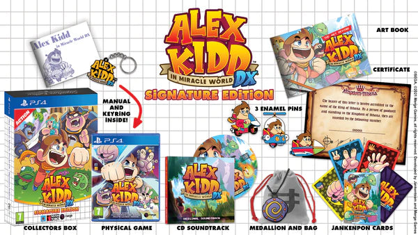 ALEX KIDD IN MIRACLE WORLD DX [SIGNATURE EDITION] PlayStation 4