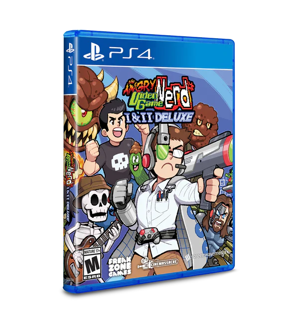 ANGRY VIDEO GAME NERD 1 + 2 DELUXE PlayStation 4