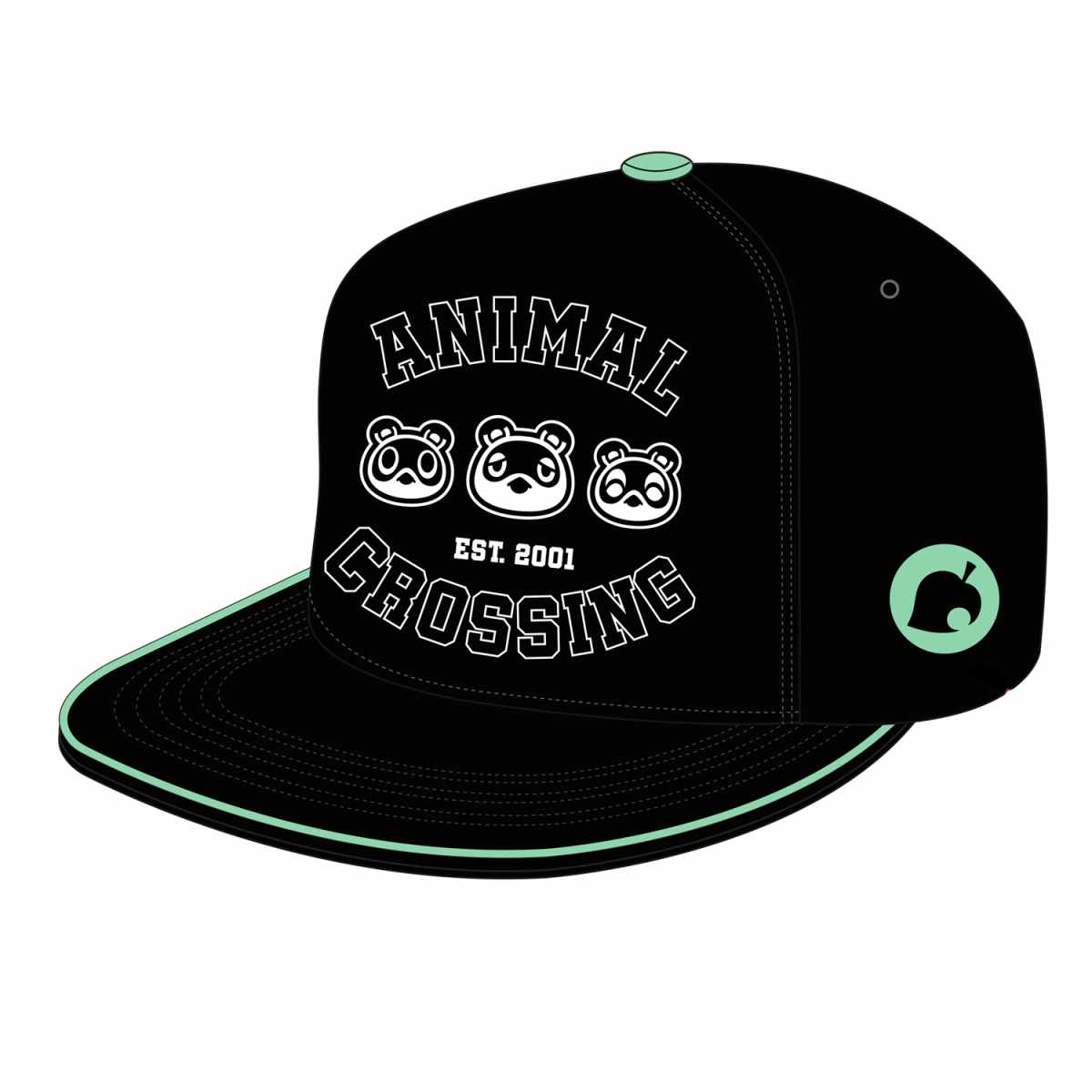 Nintendo Animal Crossing Rubber Leaf Snapback