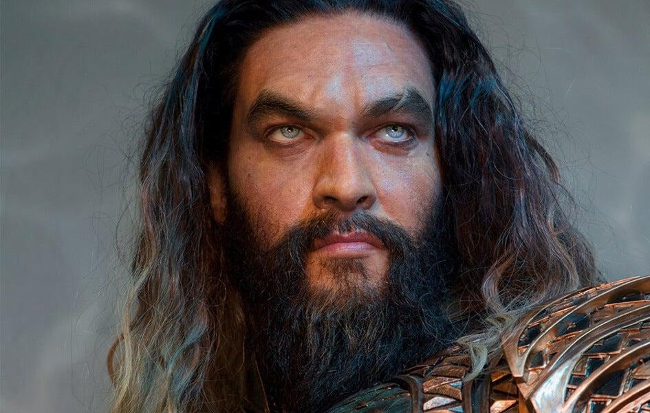 JUSTICE LEAGUE AQUAMAN LIFESIZE 1:1 BUST