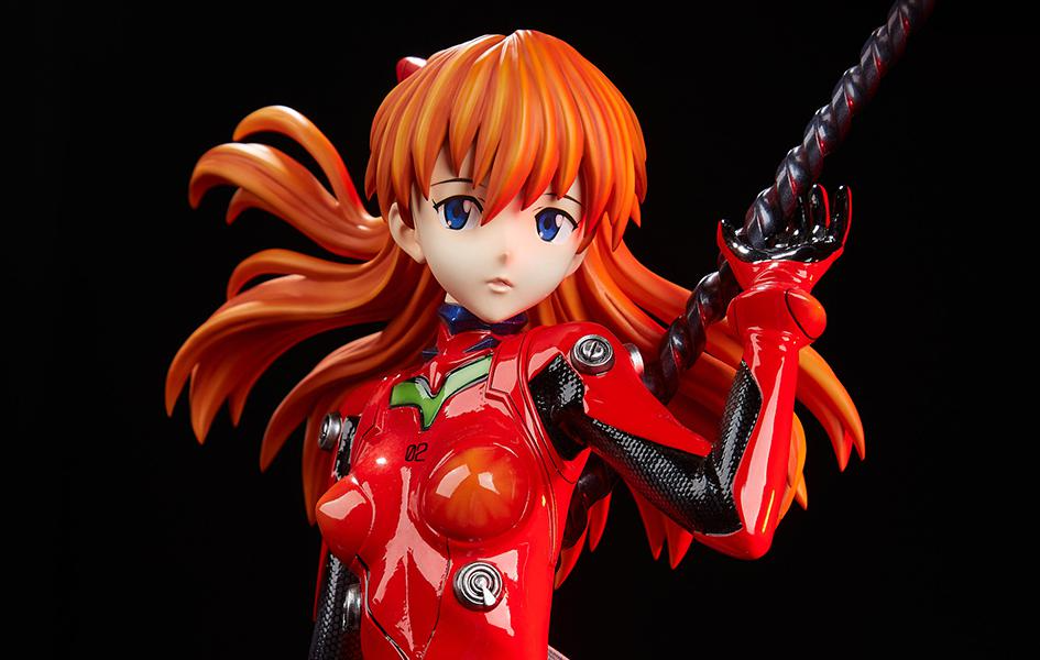 ASUKA NEON GENESIS EVANGELION STATUE