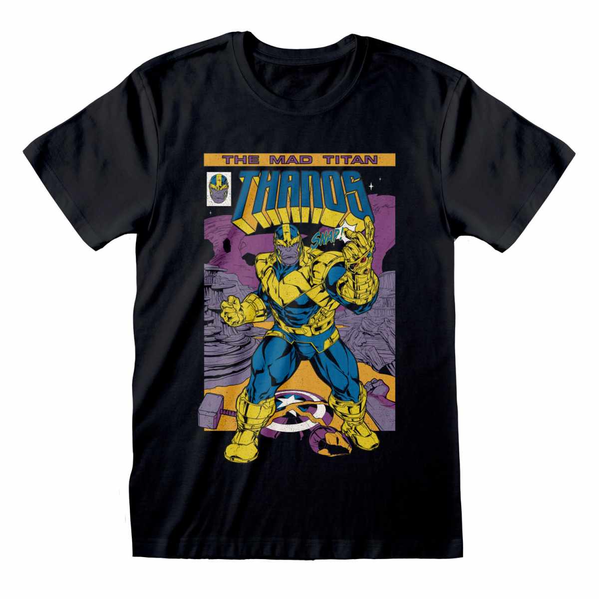 Marvel Comics Avengers Thanos Cover T-Shirt