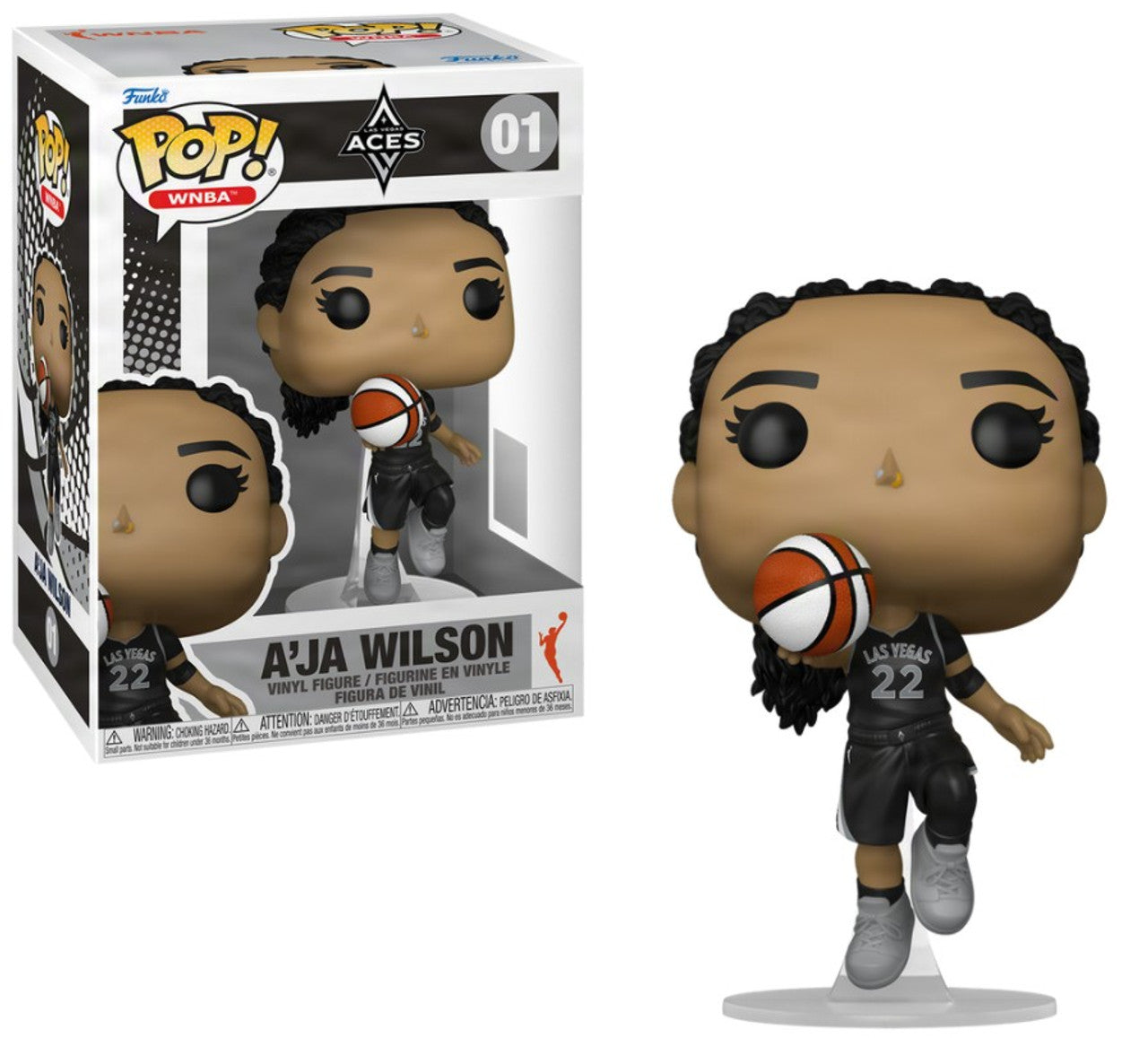 Pop! A'ja Wilson Las Vegas Aces WNBA