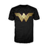 DC Wonder Woman Logo 3D Paisley Official Men's T-shirt