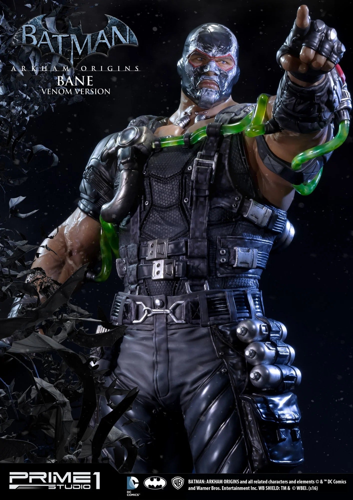 PRIME 1 STUDIO DC BATMAN ARKHAM ORIGINS BANE VENOM EDITION 1/3 SCALE