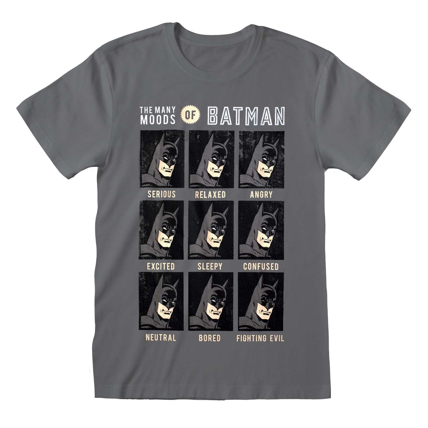 DC Comics Batman Emotions Of Batman T-Shirt