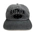 DC Comics Batman Collegiate Text Baseball Cap