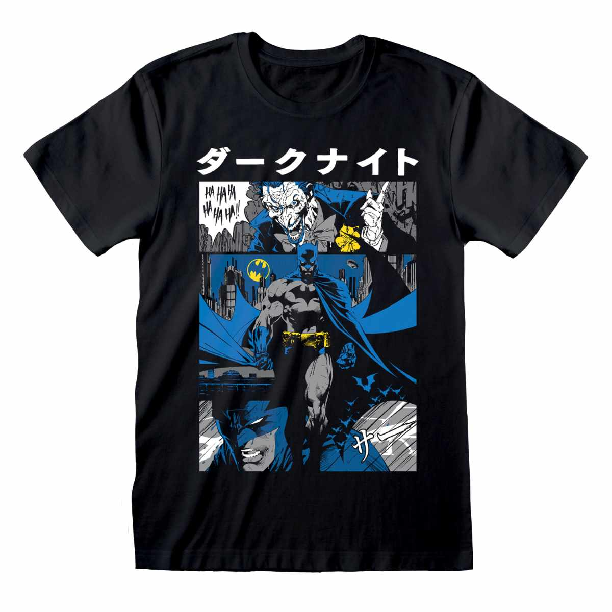 DC Comics Batman Manga Cover T-Shirt