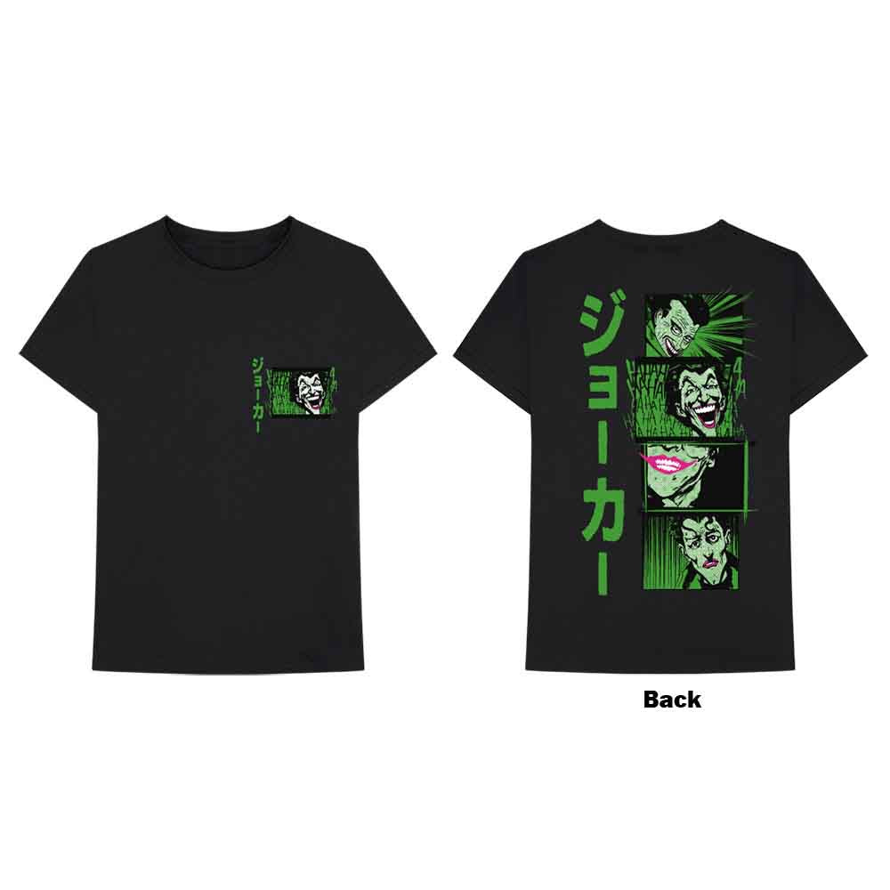 DC COMICS JOKER ANIME BACK PRINT T-SHIRT