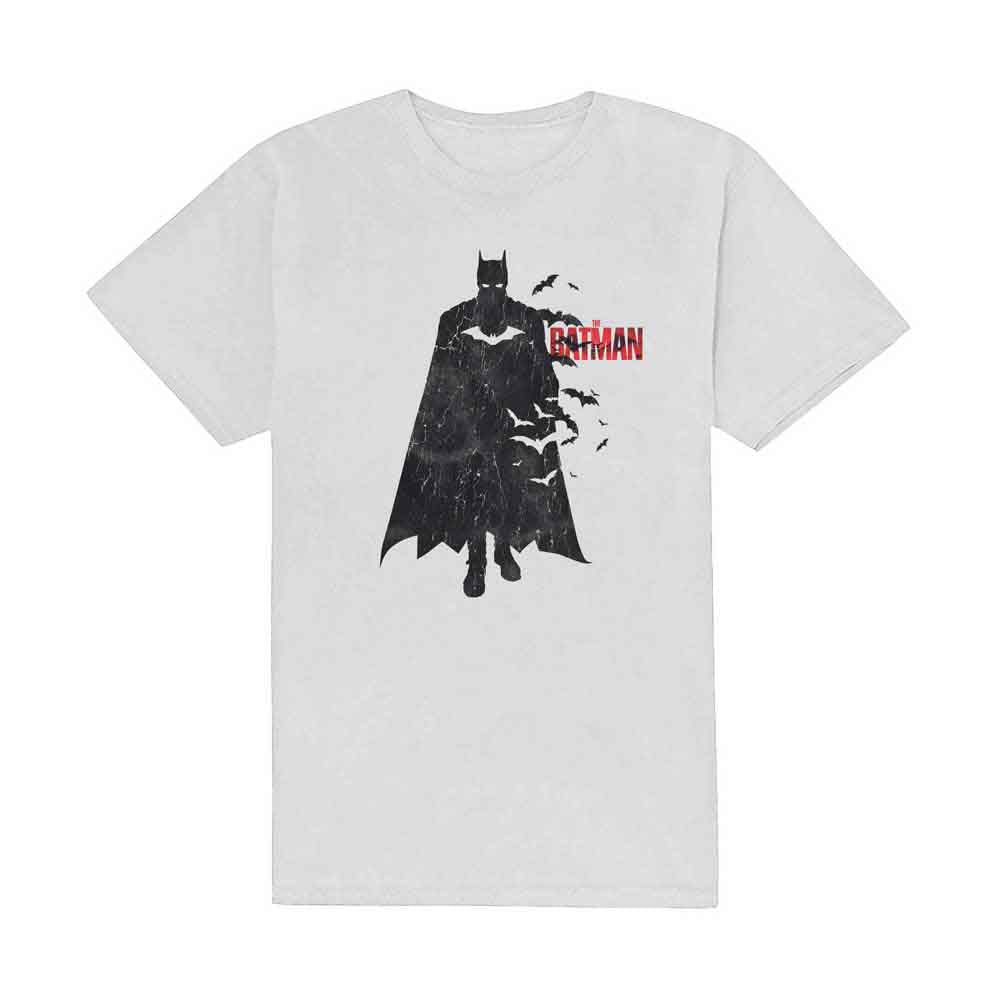 DC COMICS THE BATMAN DISTRESSED FIGURE T-SHIRT