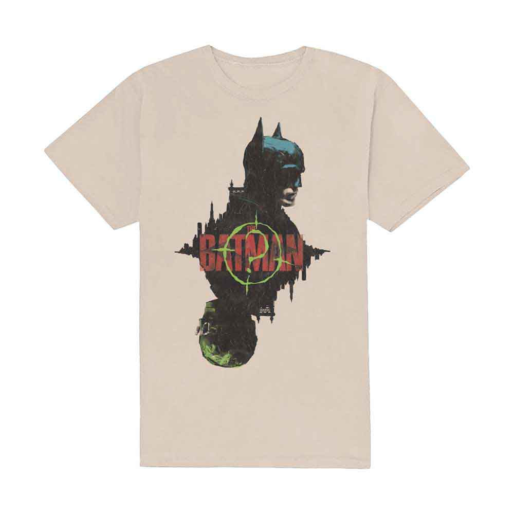 DC COMICS THE BATMAN QUESTION MARK BAT T-SHIRT