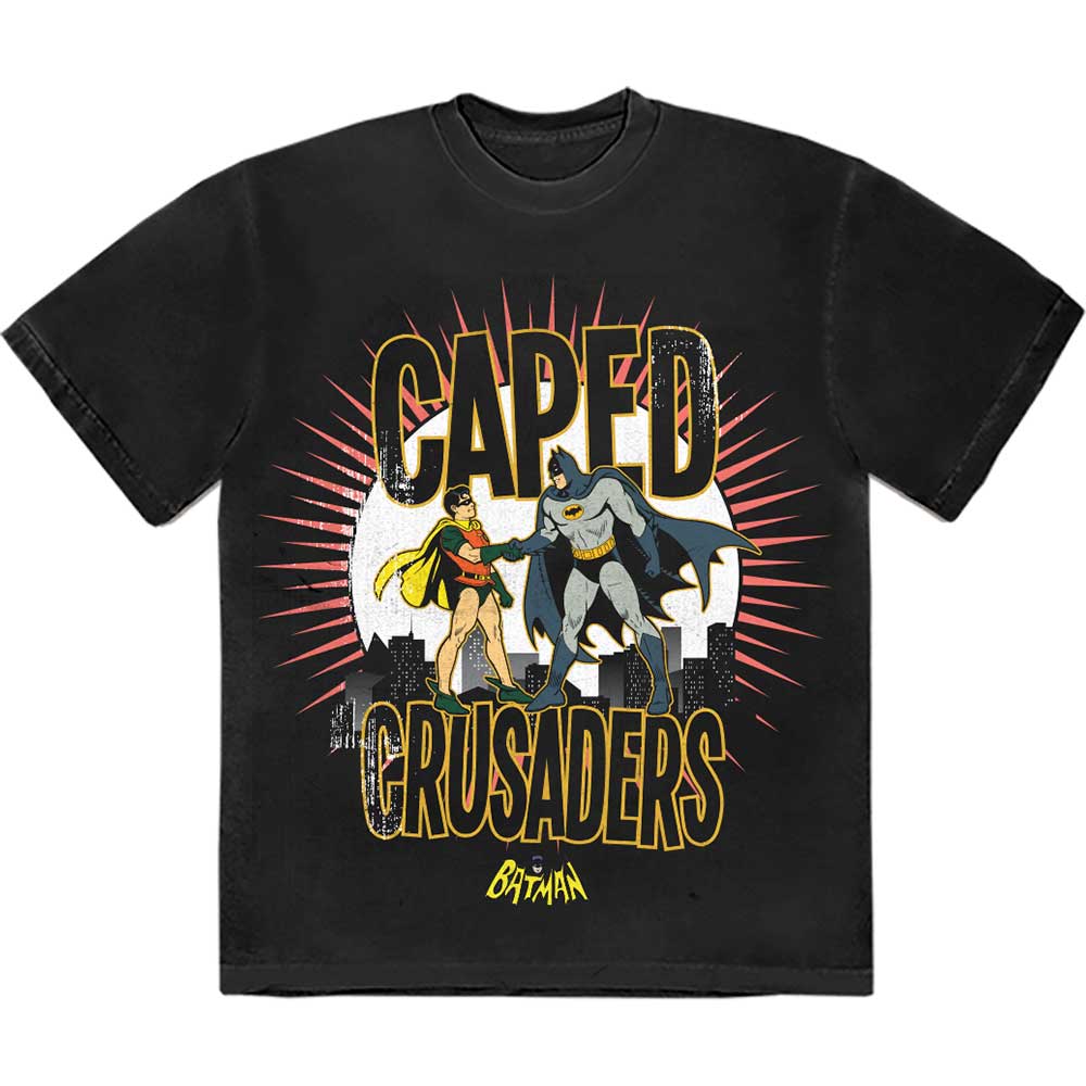 DC COMICS BATMAN CAPED CRUSADERS T-SHIRT
