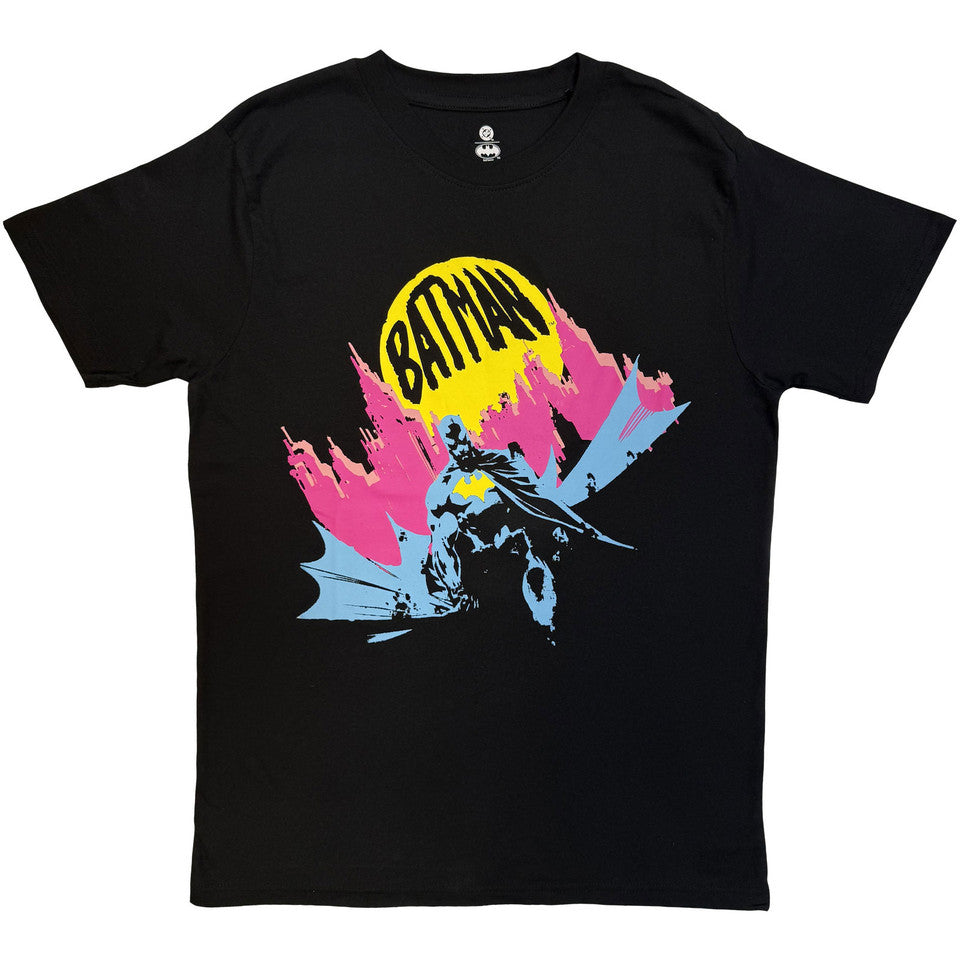 DC Comics Batman City Scape Black T-Shirt