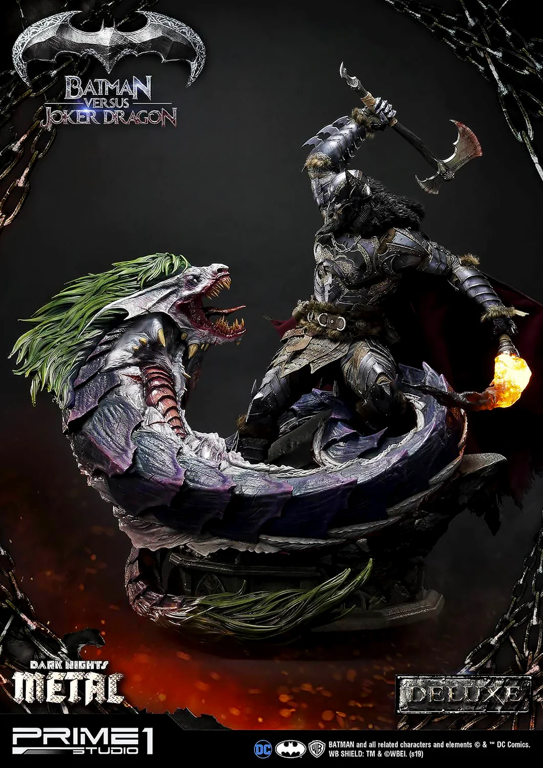 PRIME 1 STUDIO 1/3 BATMAN VS JOKER DRAGON DELUXE VERSION