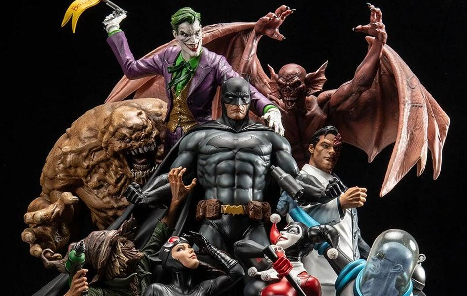 BATMAN SANITY 1/6 SCALE EPIC SERIES DIORAMA FULL COLOR