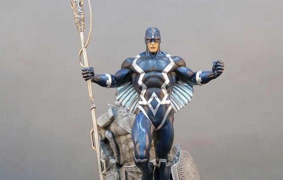 BLACK BOLT 1/4 SCALE STATUE