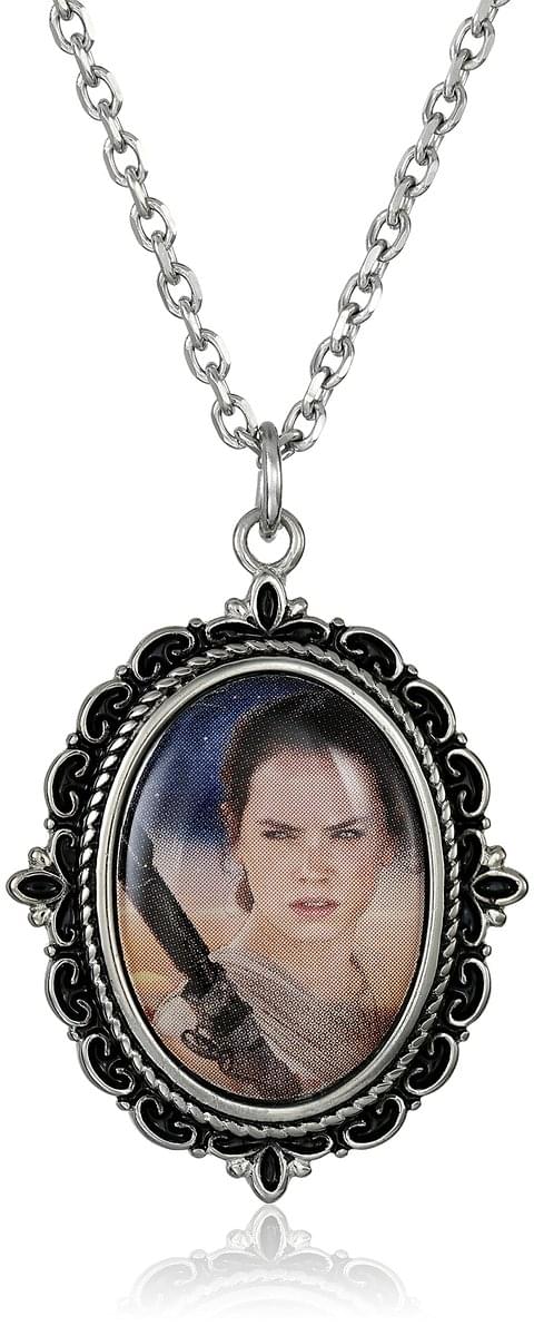Star Wars VII The Force Awakens Rey Cameo Pendant Necklace
