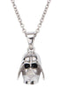 Star Wars Darth Vader 18" Sterling Silver 3D Pendant Necklace