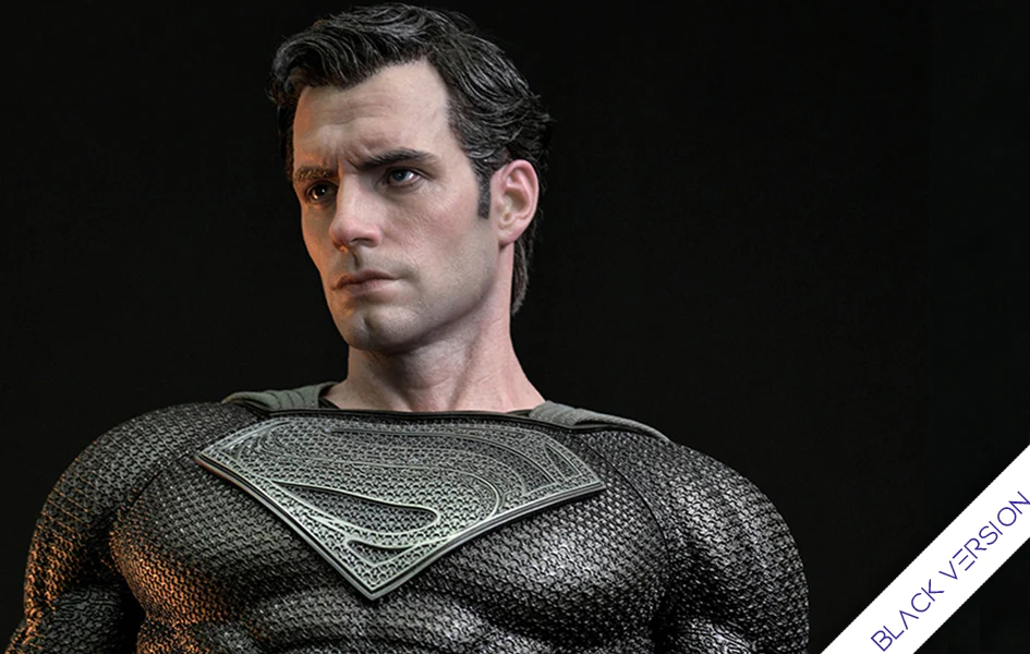 SUPERMAN HENRY CAVILL BLACK SUIT 1/3 SCALE STATUE