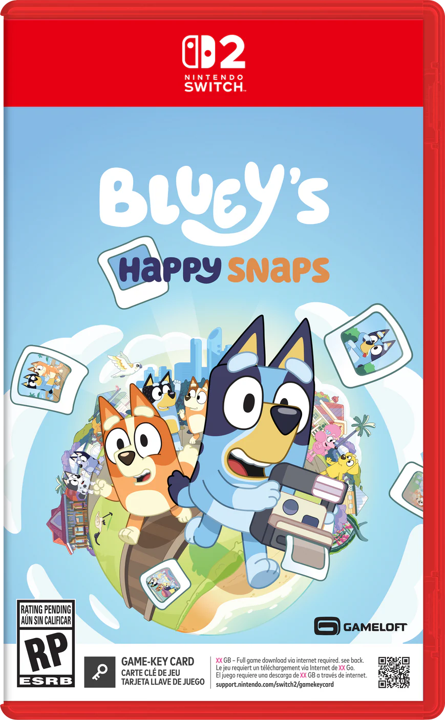 Bluey's Happy Snaps [Game-Key Card] Nintendo Switch 2