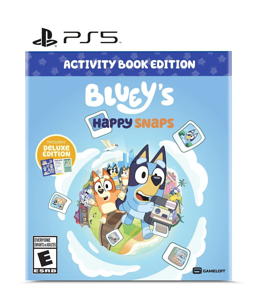 Bluey's Happy Snaps Activity Book Edition PLAYSTATION 5