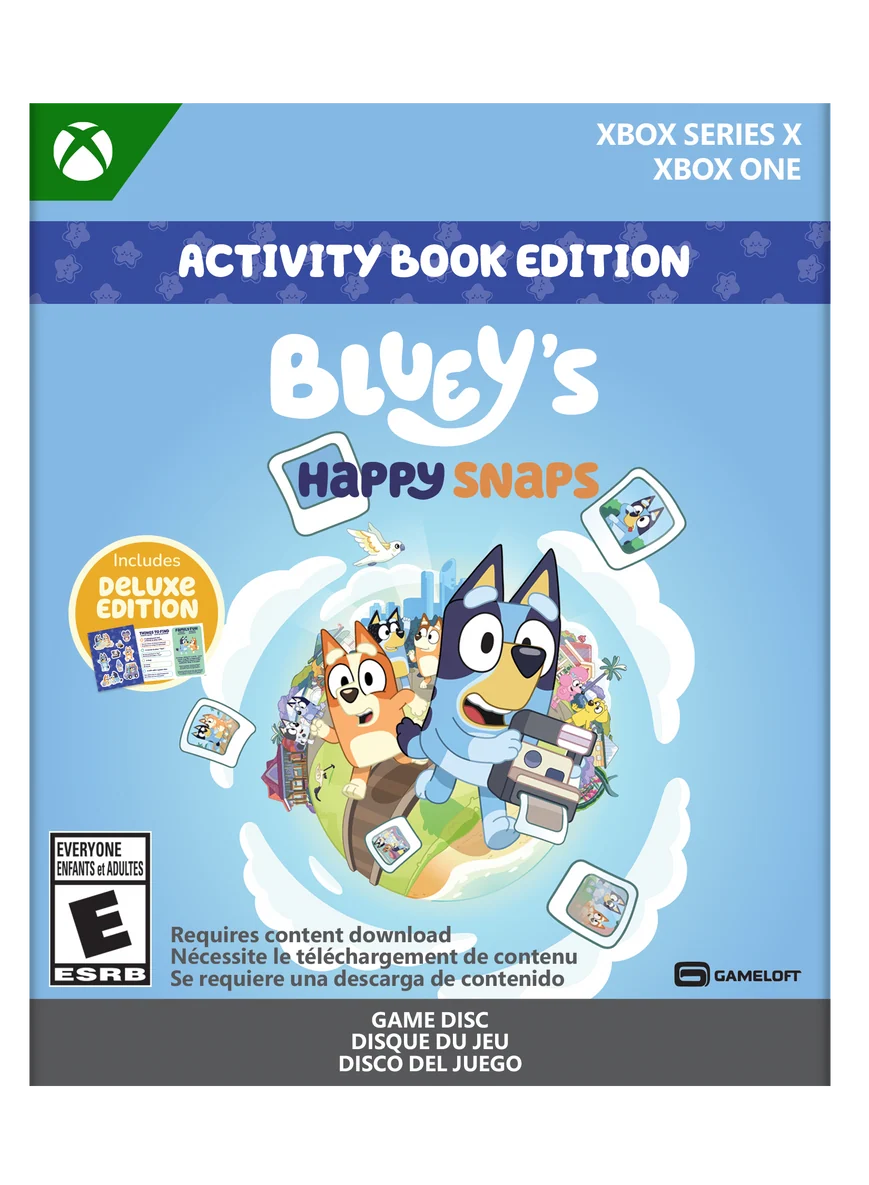 Bluey's Happy Snaps Activity Book Edition Xbox Series X