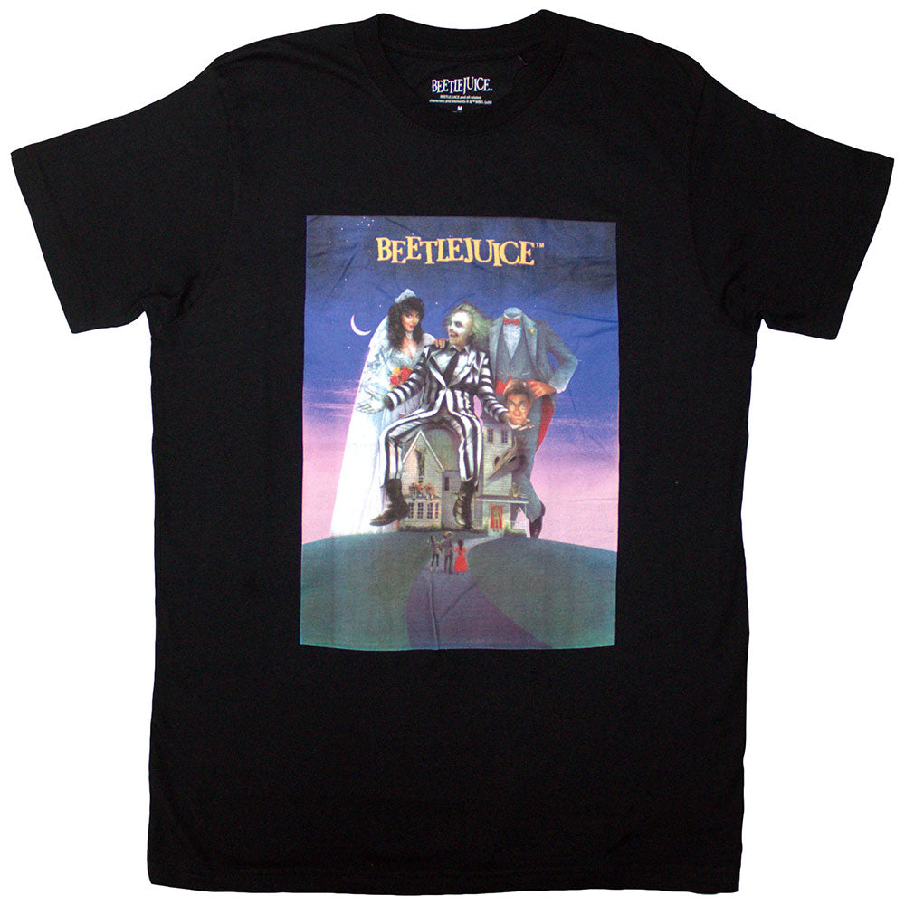 Beetlejuice Movie Poster Black T-Shirt