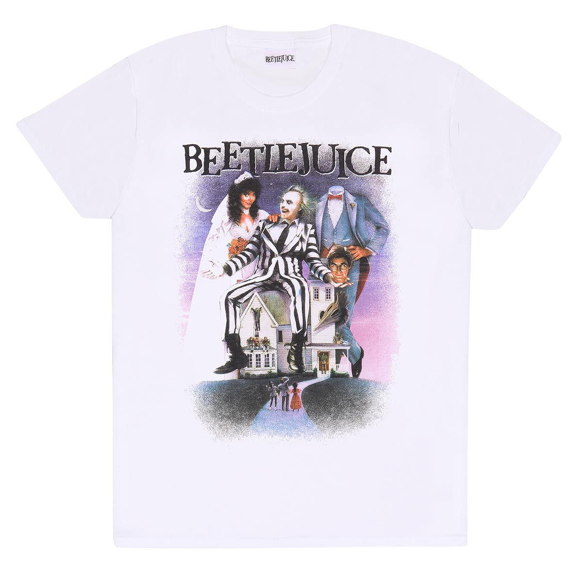 Beetlejuice Poster White T-Shirt