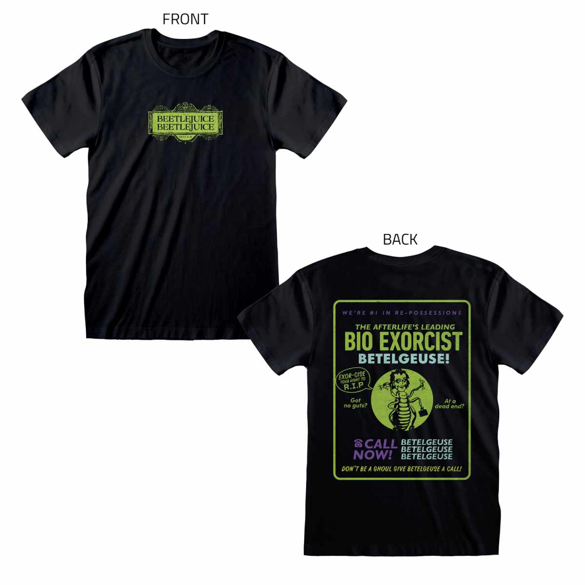 Beetlejuice 2 Bio Exorcist T-Shirt