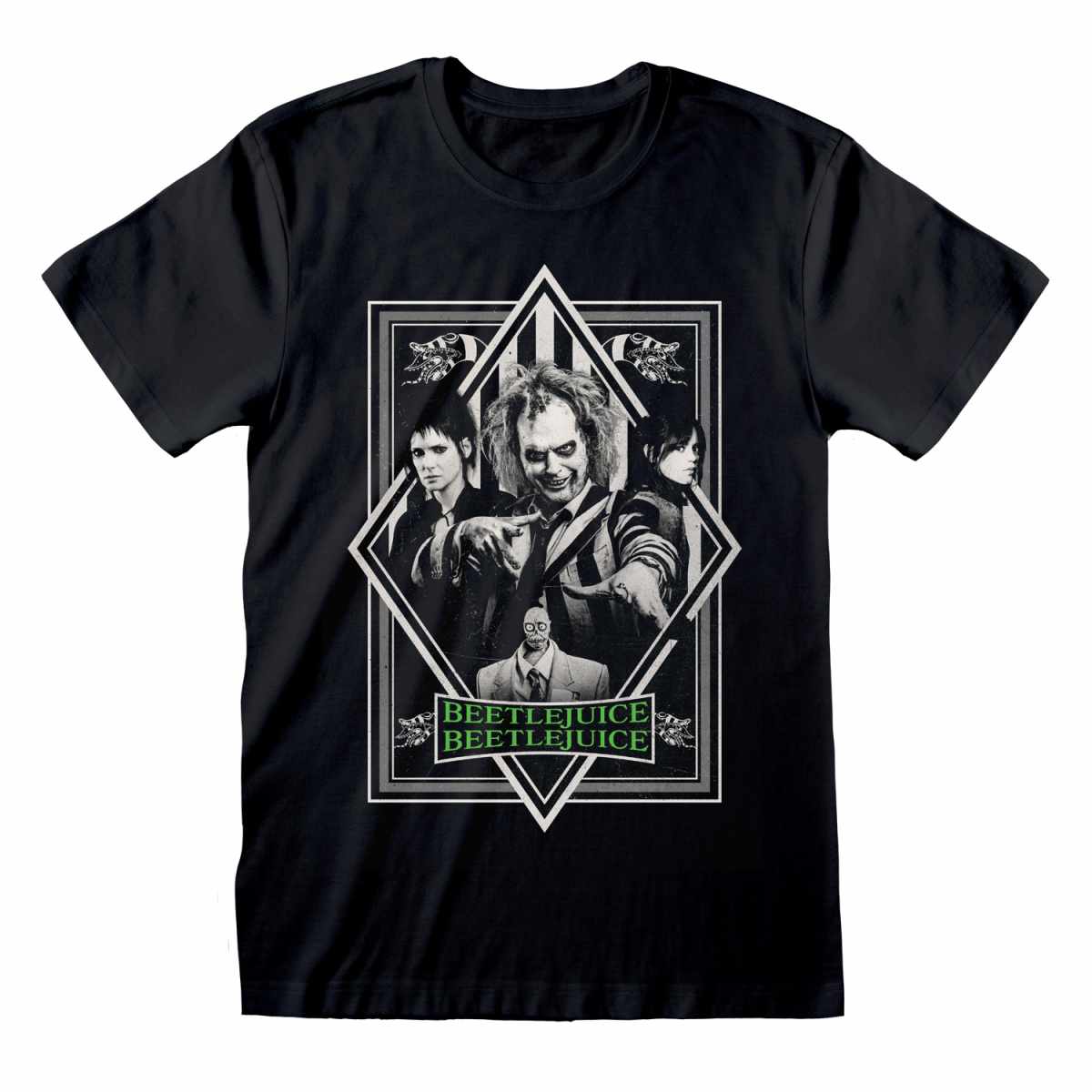 Beetlejuice 2 BW Poster T-Shirt