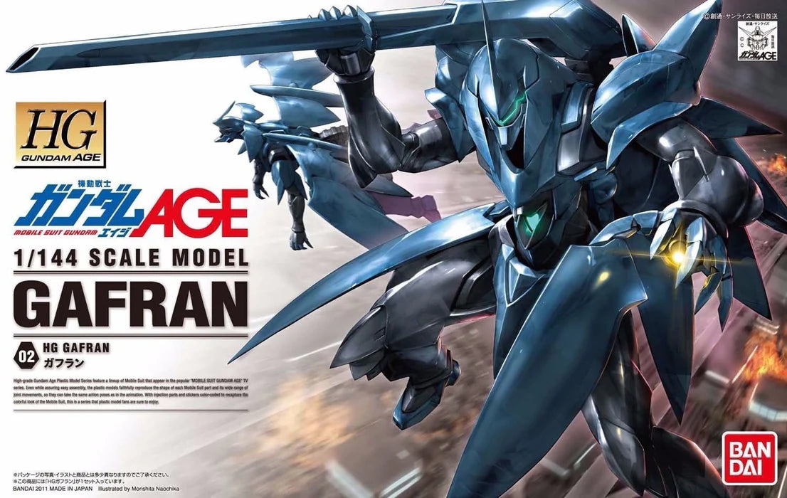 Gundam Age 1/144 Hg Gafran