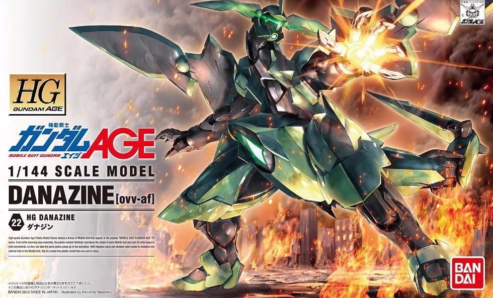 Gundam 1/144 Hg Gundam Age 22 Ovv-af Danazine