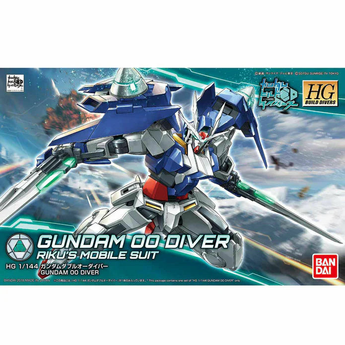 Gundam Build Divers 1/144 Gundam 00 Diver