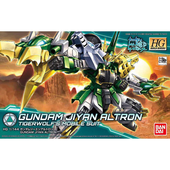 Gundam Build Divers Hgbd 1/144 Gundam Jiyan Altron