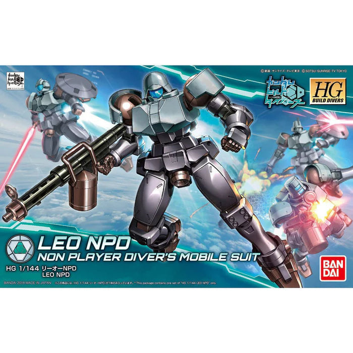 Gundam Build Divers Hgbd 1/144 Leo Npd
