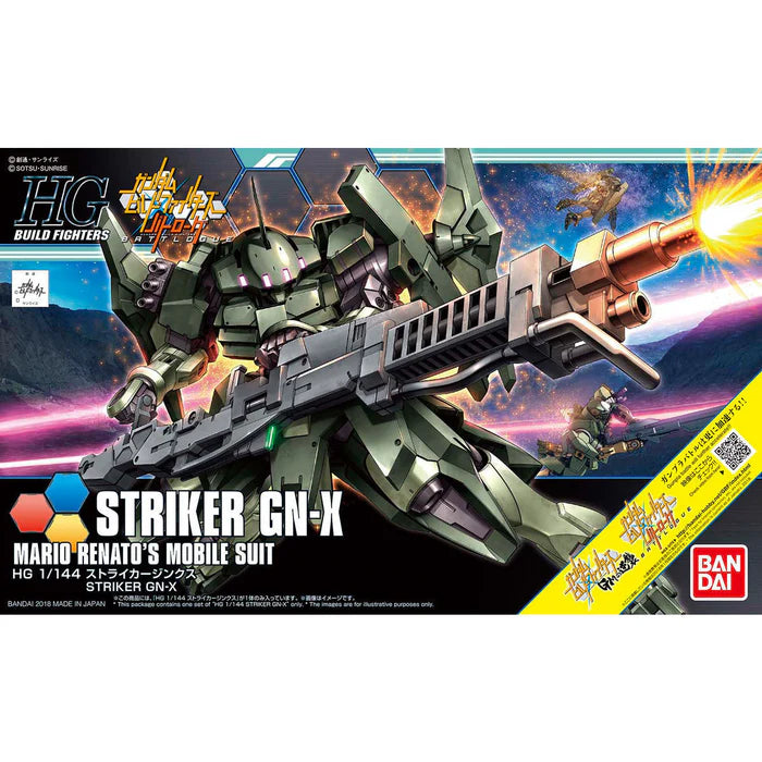 Gundam Build Fighters Hgbf 1/144 Striker Gn-x