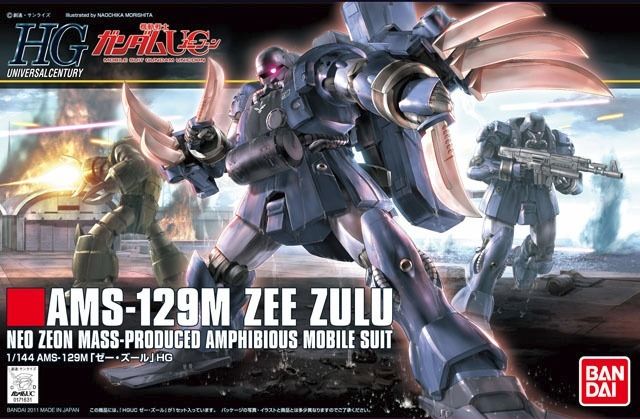 Gundam UC 1/144 Ams-129m Zee Zulu