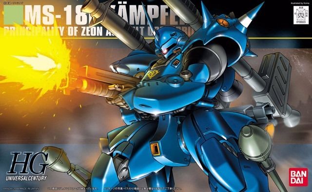 Gundam 0080 War In The Pocket Hguc 1/144 Ms-18e Kampfer