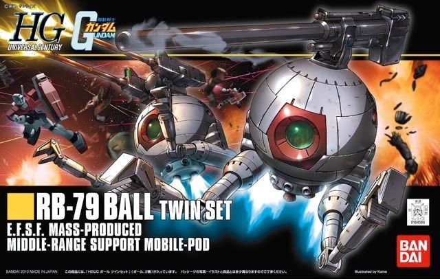 Gundam Hguc 1/144 Rb-79 Ball Twin Set