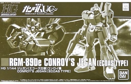 Gundam UC 1/144 Rgm-89de Conroy's Jegan Ecoas Type