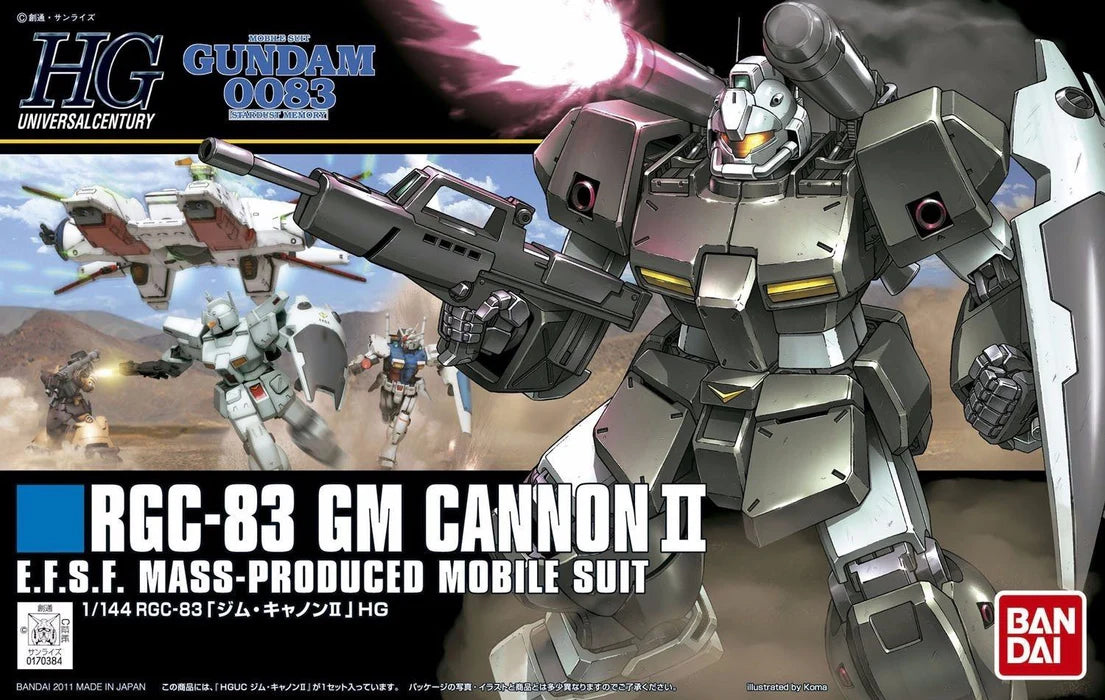 Gundam 0083 Hguc 1/144 Rgc-83 Gm Cannon Ii