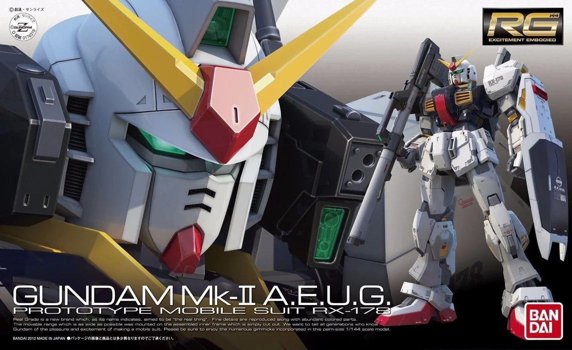 Z Gundam Rg 1/144 Rx-178 Gundam Mk-ii A.e.u.g.
