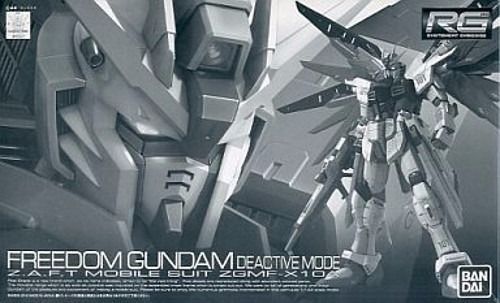 Gundam Seed Rg 1/144 Zgmf-x10a Freedom Gundam Deactive Mode