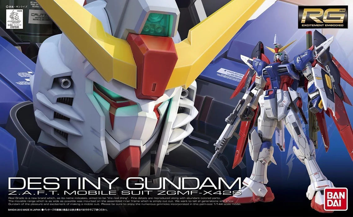 Gundam Seed Rg 1/144 Zgmf-x42s Destiny Gundam