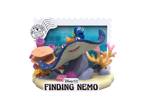 Disney 100th Anniversary Finding Nemo PVC Diorama Statue