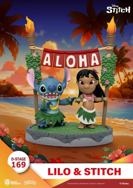 Disney Lilo & Stitch D-Stage Lilo & Stitch PVC Diorama Statue