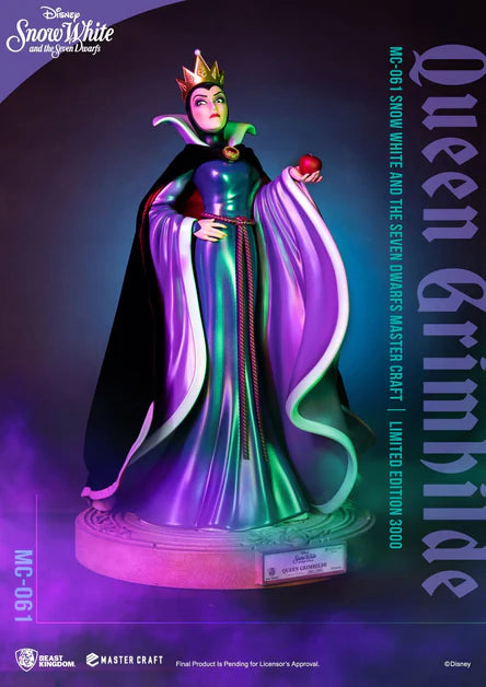 Disney Snow White and the Seven Dwarfs Queen Grimhilde Master Craft Statue