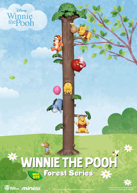 Disney Winnie the Pooh Forest Series Mini Egg Attack Figures Set