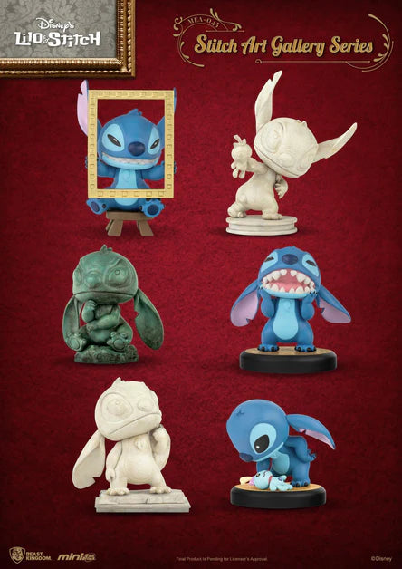 Lilo & Stitch Assortment Stitch Art Gallery Series Mini Egg Attack Figure Set
