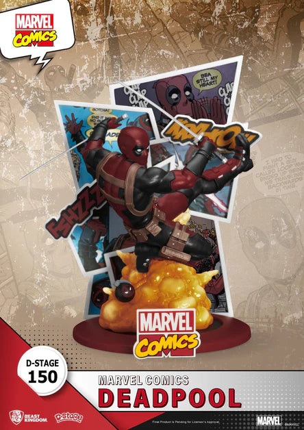 Marvel Comics Deadpool D-Stage PVC Diorama Statue